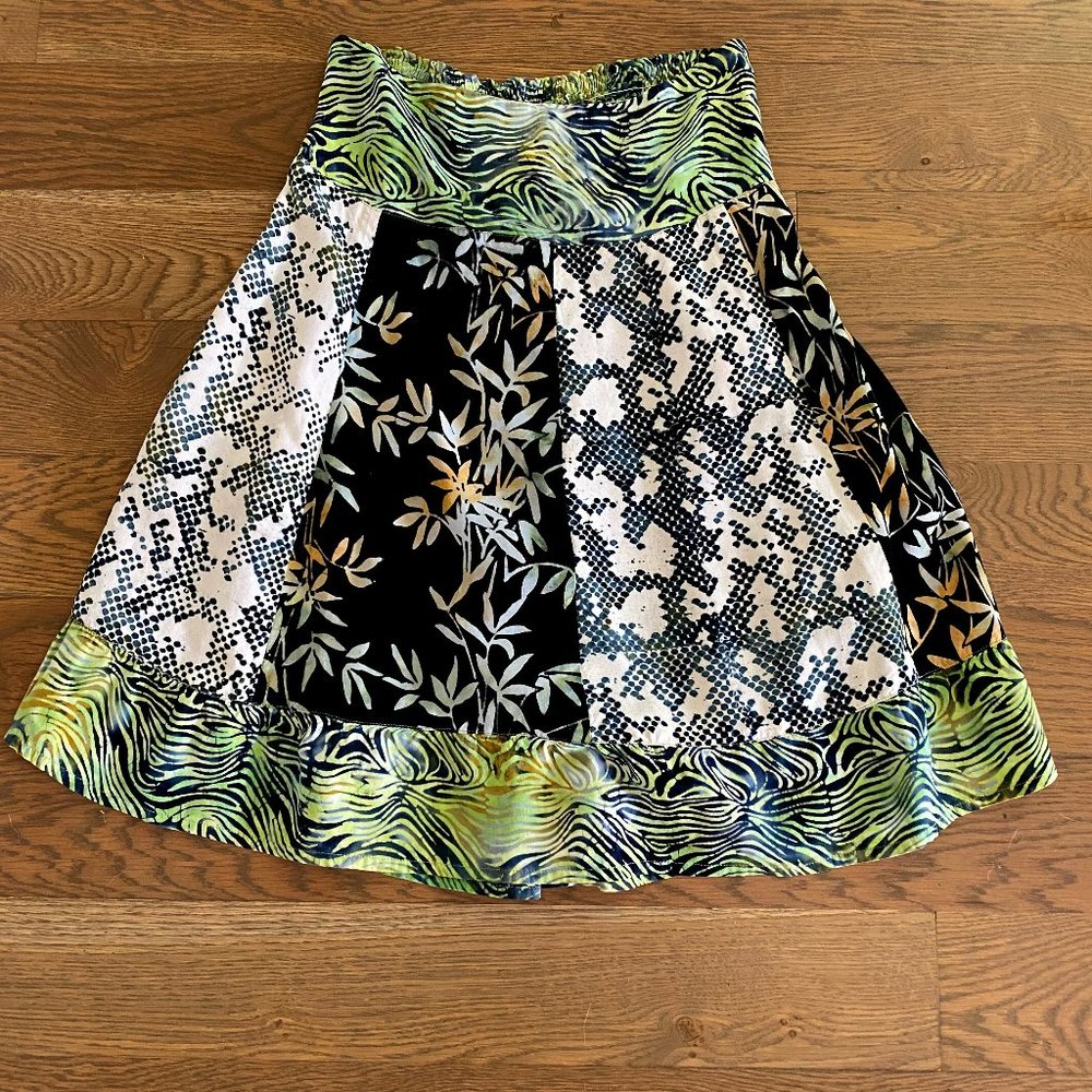 Boho Santiki Rayon Skirt - Size large